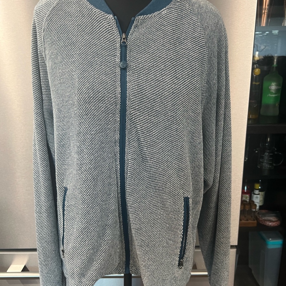 JOCKEY Blue Zip-Up Jacket
